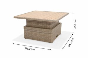 Bermuda Corner Sofa, Table Square & 2 Benches - image 5