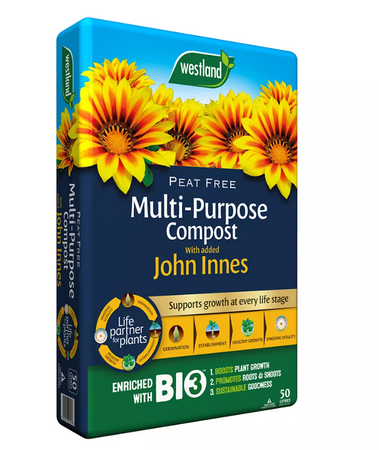 Peat Free Multi-Purpose Compost with John Innes 50L