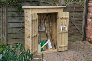 Pent Garden Storage - Pressure Treated (Home Delivery)